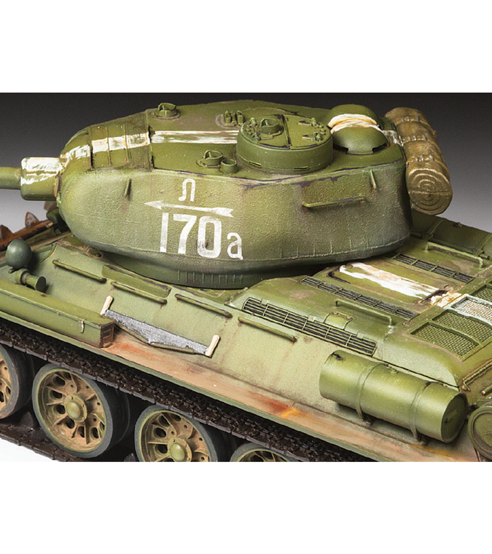 Сборная модель ZVEZDA Советский средний танк Т-34/85, подарочный набор, 1/35