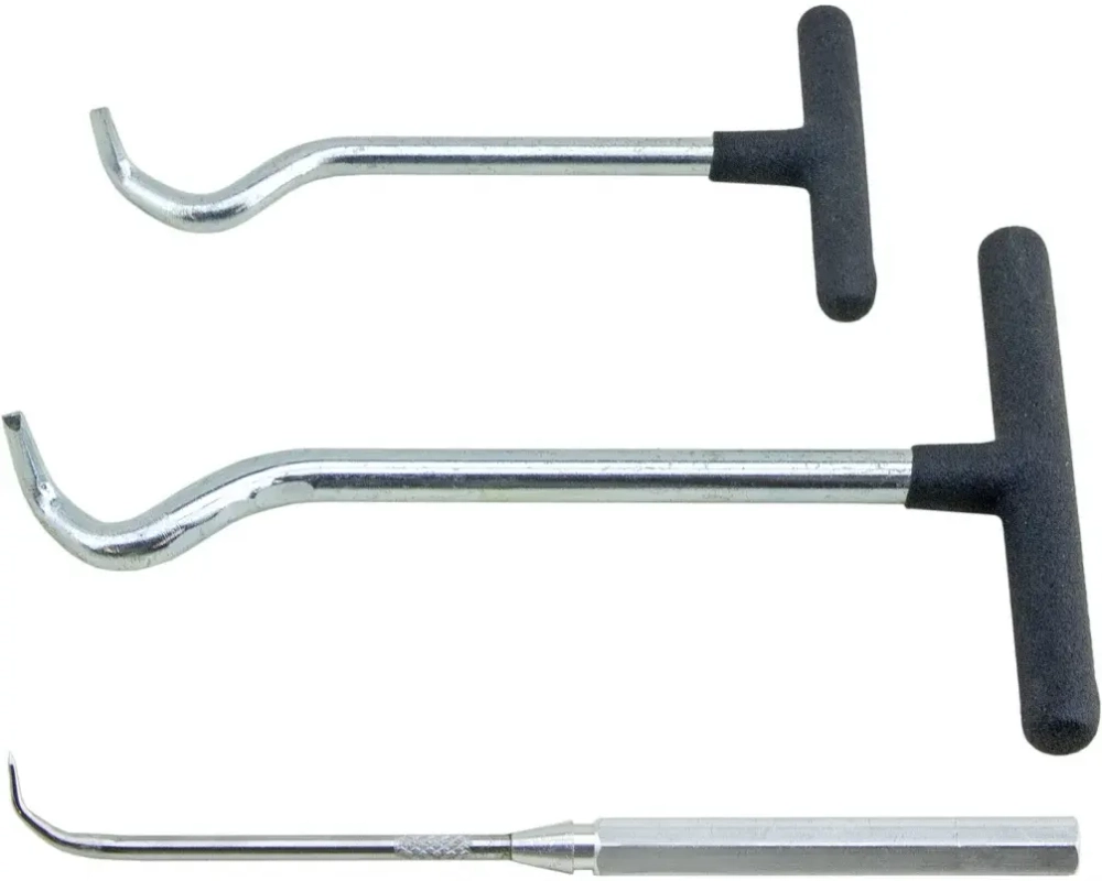 Набор крючков для демонтажа сальников и уплотнительных колец, 3 предмета, ZIPMEND