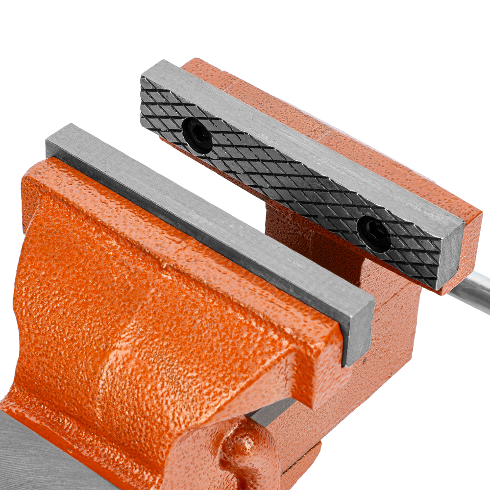 Тиски слесарные, 100 мм, поворотные, с наковальней Sparta