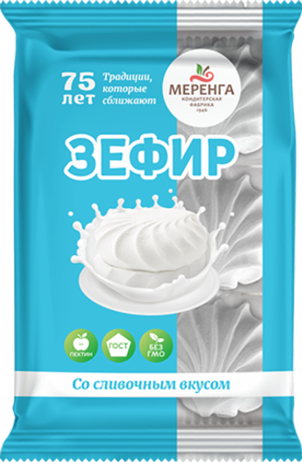 Зефир со сливочным вкусом 270 гр