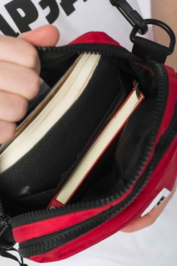 Сумка для документов 4x4 красная - фото 5