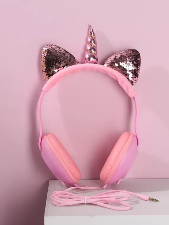 Наушники &quot;Unicorn music&quot;, модель W-01, 25 х 17,5 см
