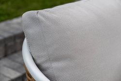 "Тоскана" лаунж-зона из искусственного ротанга, цвет соломенный