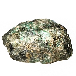 Изумруд(берилл) в породе асс.