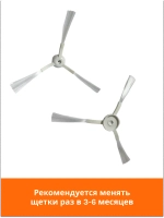 Боковая щётка для Vacuum-Mop Essential MJSTG1 правая (шестигранник) 8022402529 (9001754482)