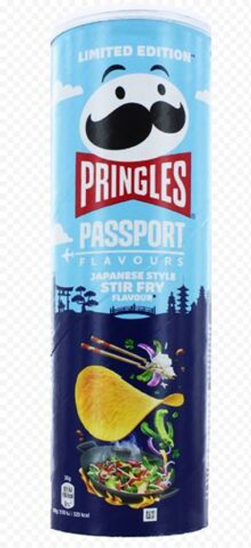 Принглс JAPAN STYLE - STIR FRY 165г/19