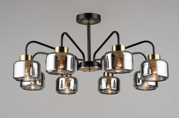 6796/8 BK+COP (1) Люстра (RL) #