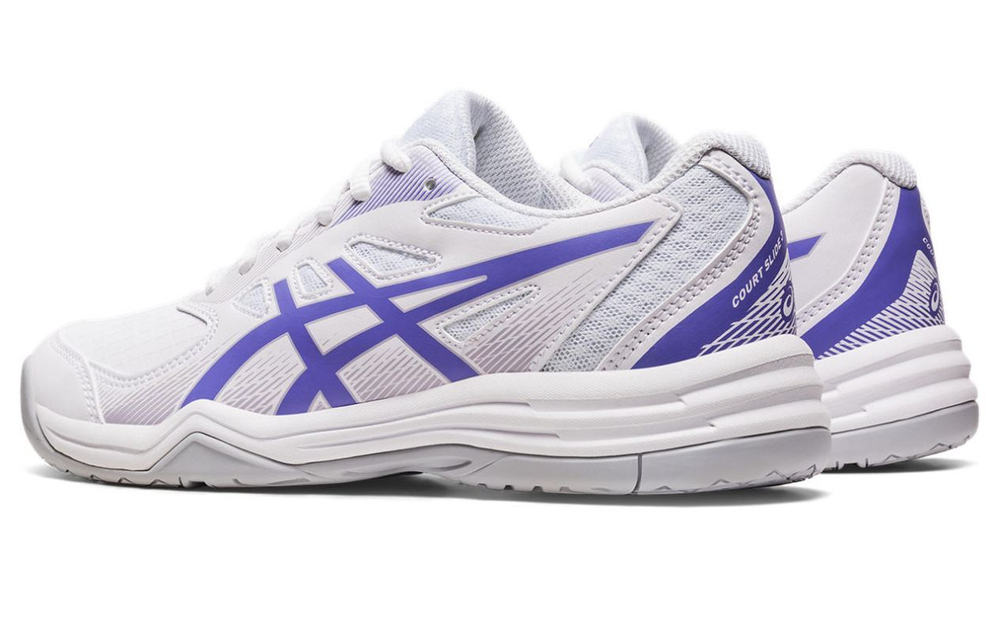 Женские Кроссовки теннисные Asics Court Slide 3 - white/amethyst