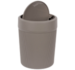 Контейнер для мусора ВЕЛЬВЕТ 4 л, крышка фиксируется в двух положениях: «открыта» и «закрыта» М2485