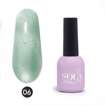 SoLa Гель-лак Bubble Cat 06 Кошачий глаз, 10мл