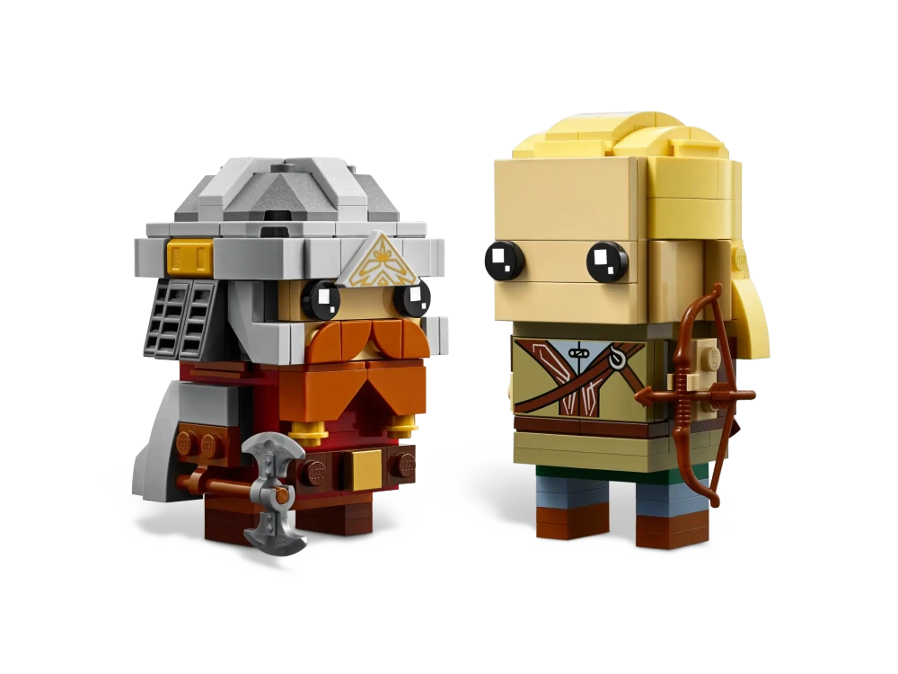 Конструктор LEGO BrickHeadz 40751 Властелин колец: Леголас и Гимли