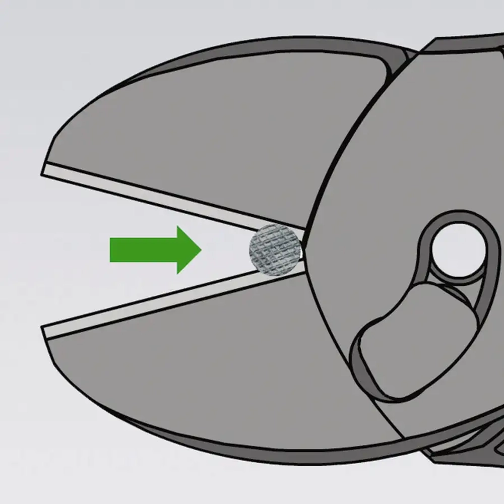 TwinForce® черненые 180 мм Knipex 73 72 180