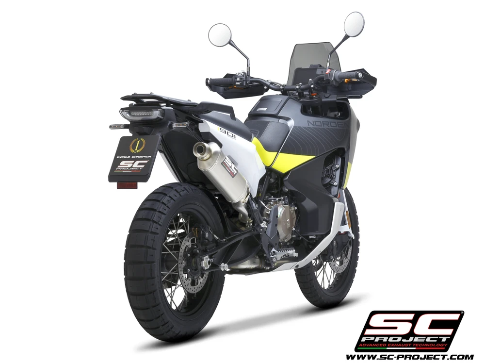Выхлоп SC-Project Rally Raid titanium