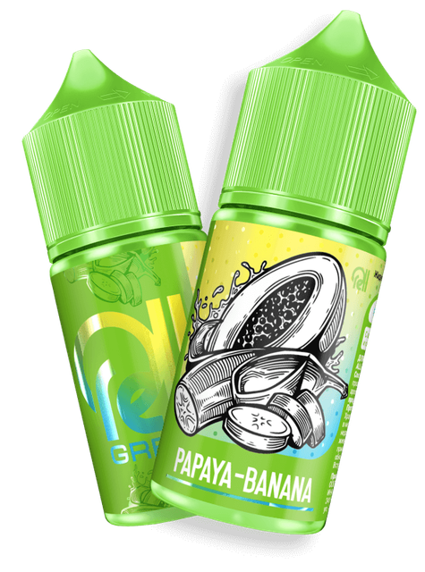 Rell Green Salt 30 мл - Papaya Banana (20 мг)