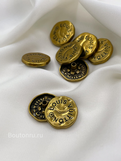 Шляпка под установочные кнопки ЛВ. в бронзовом металле