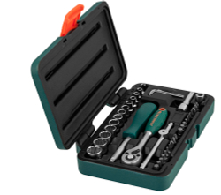 S68H2141S Набор головок торцевых 1/4"DR Super Tech, 41 предмет