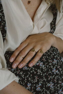 кольцо сердце «творение» со звездой и бриллиантом