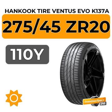 Hankook Tire Ventus Evo K137A SUV 275/45 ZR20 110Y XL