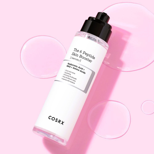 Укрепляющая сыворотка бустер с пептидами для лица Cosrx The 6 Peptide Skin Booster Serum 150 ml.