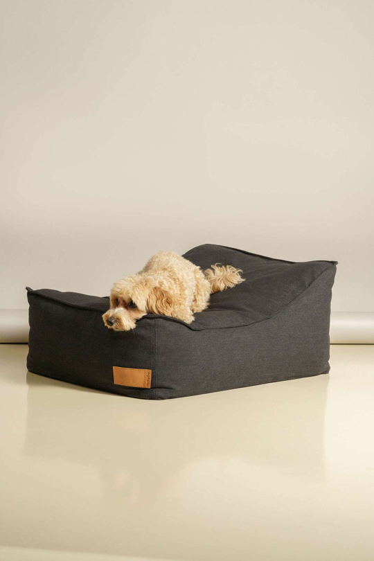 Лежанка "Пони-трамплини" Черная