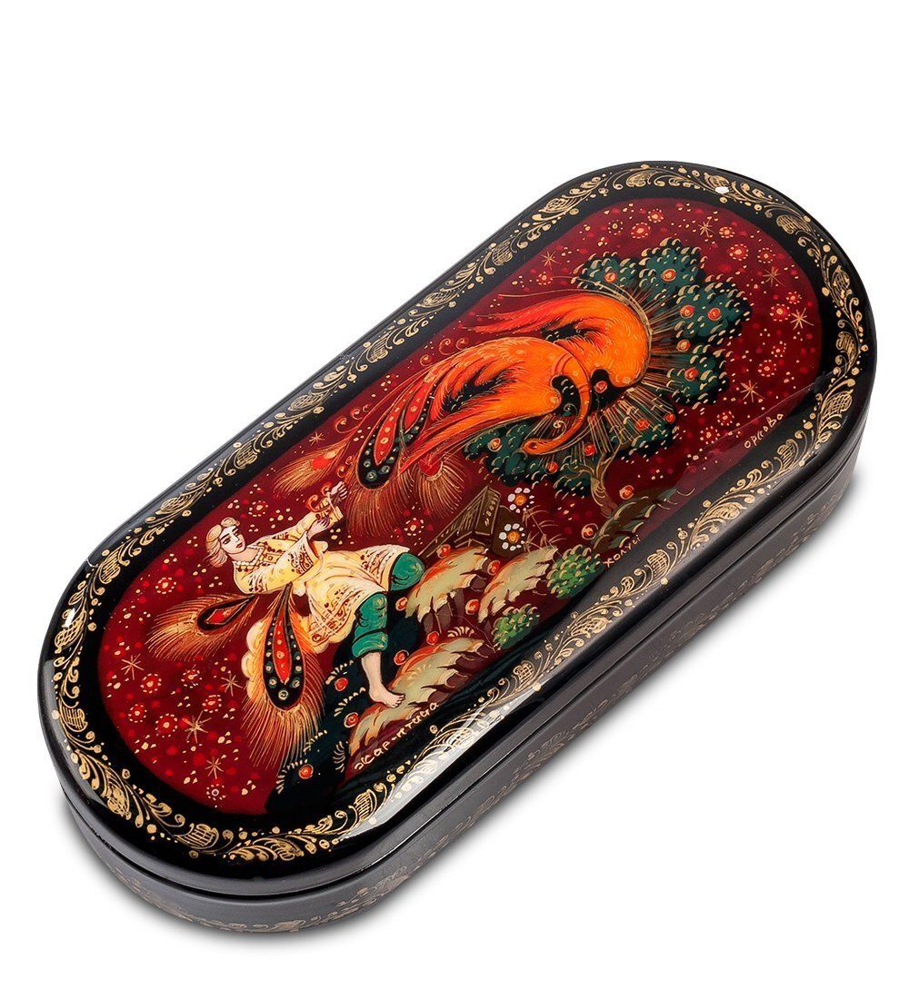 Народные промыслы ШК-45/23 Шкатулка «Жар-птица» исп. Орлова