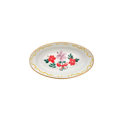 Блюдо овальное Bitossi Home Con Amore Fiore Fiocco (17 x 10 см)