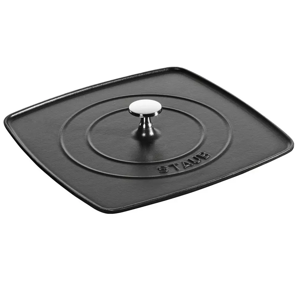 STAUB - Чугунная крышка 25х25см. / артикул   40510-590-5  / GTIN 3272340004346