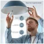 Лампа Gauss Smart Home A60 8,5W 806lm 2700-6500К E27 RGBW+изм.цвет.темп.+диммирование LED 1170112