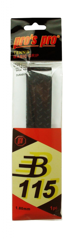 Теннисные намотки базовые Pro's Pro Basic Grip B 115 1P - черный