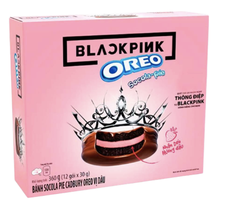 Печенье Oreo Choco Pie со вкусом Клубники  (большая упаковка)