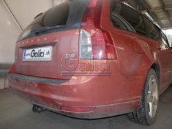 Фаркоп оцинкованный Galia V078C для Volvo S40 седан 2004-2012, Volvo V50 универсал 2004-2012(паспорт и сертификат в комплекте)(без электрики)