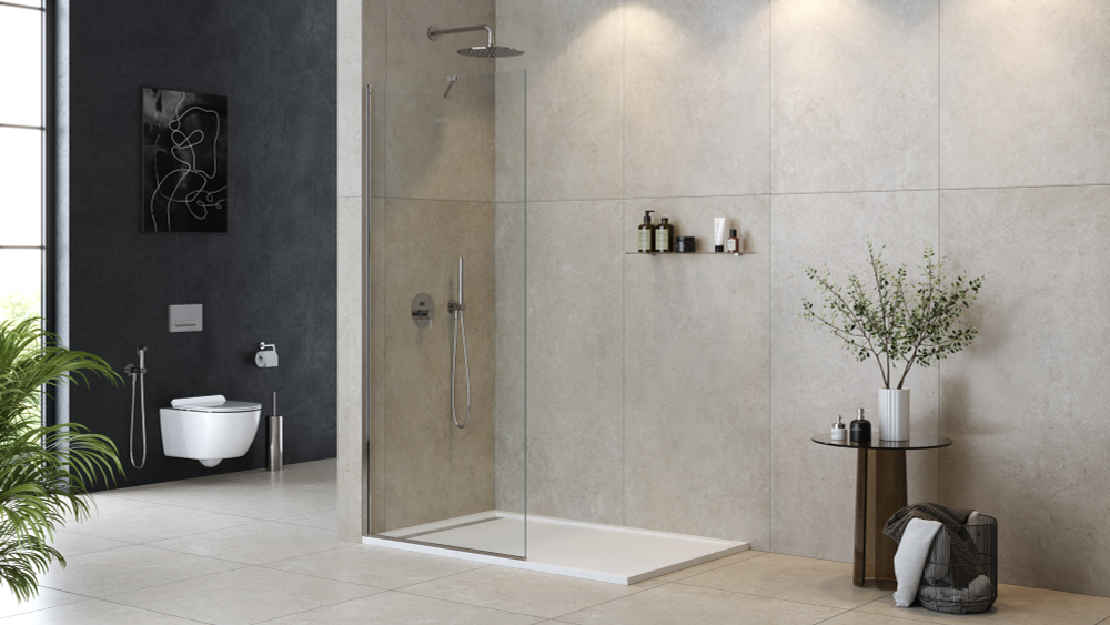 Душевая перегородка Cezares LIBERTA-L-1-TB-100-C-Cr