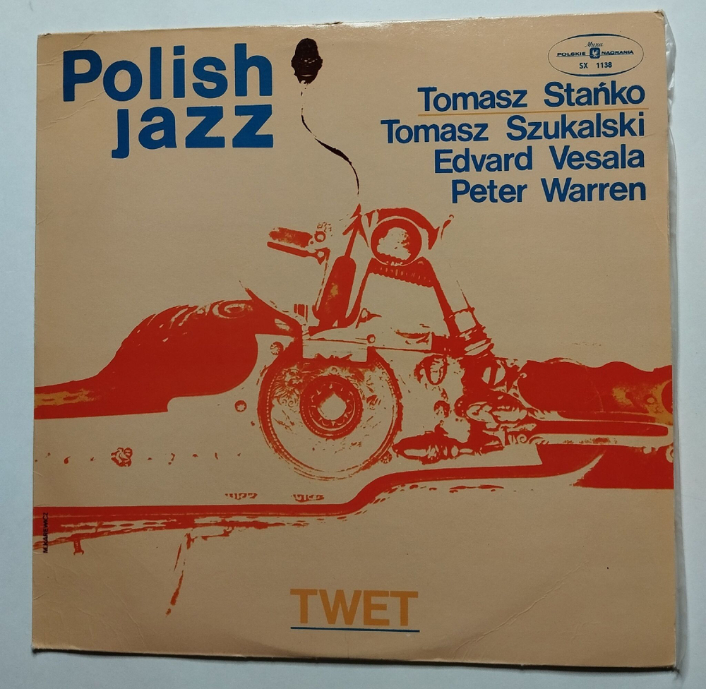 Винтажная виниловая пластинка LP Tomasz Stanko, Tomasz Szukalski, Edvard Vesala, Peter Warren Twet (Польша 1974)