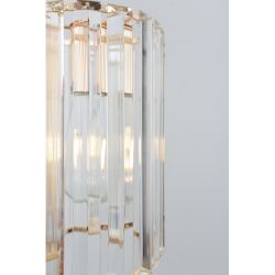 Светильник подвесной (подвес) Rivoli Suzanne 1052-201 1 х Е27 40 Вт хрусталь | Хрусталь