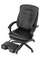 Кресло руководителя Бюрократ T-9950MSG-F черный эко.кожа крестов. пластик подст.для ног