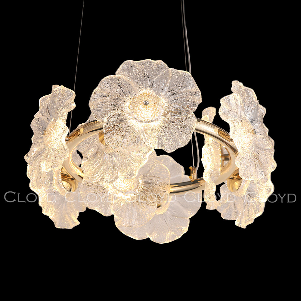 Люстра Cloyd SHAMBALA-B C1 / Ø49 см - золото (арт.11494)