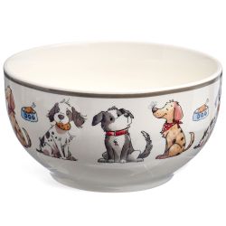 НАБОР ДЛЯ ЗАВТРАКА LEFARD "DOGS", 2 ПР.: САЛАТНИК 500МЛ, КРУЖКА 345МЛ