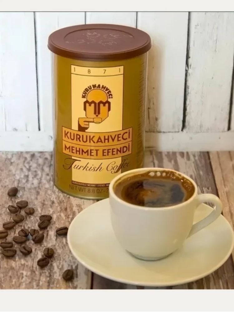 Кофе молотый Kurukahveci Mehmet Efendi банка 250 г