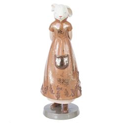 GAEM Фигурка декоративная "Зайка", L8,5 W8,5 H24 см