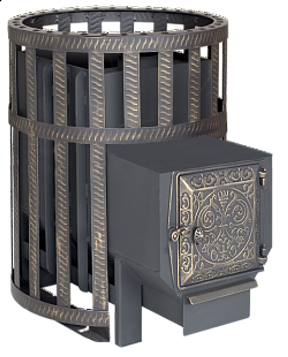 Печь "Викинг" 24 (сетчатый кожух, ДТ-4) NEW