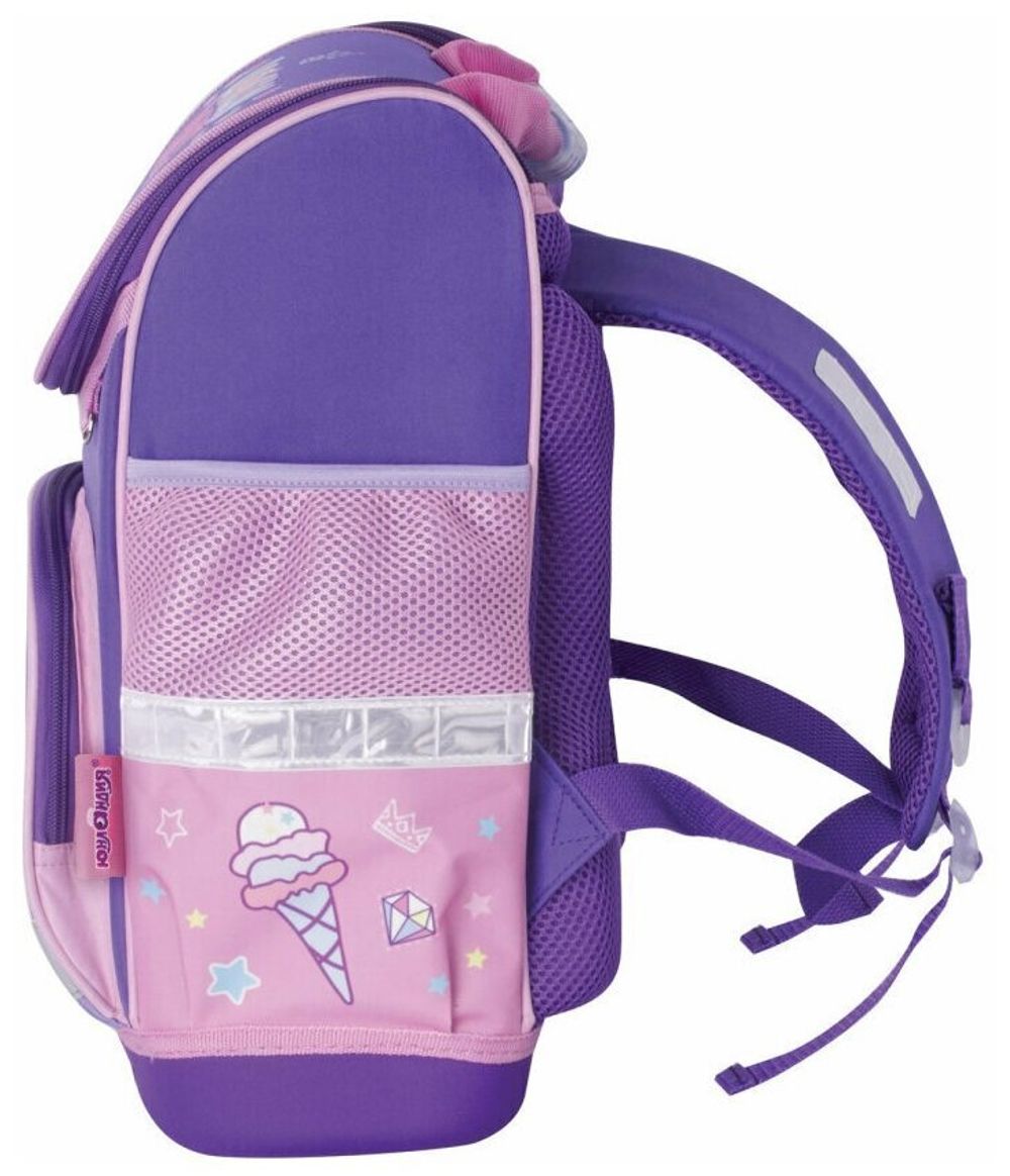 Ранец ЮНЛАНДИЯ WISE для начальной школы, Unicorn power, 37х29х15 см, 228817