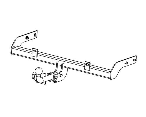 Фаркоп для Datsun on-DO 2014-2020 Тип шара: A. Нагрузки: 1000/75 кг, DO 01