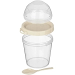 Контейнер «IZI-GO» для завтрака 450мл с ложкой (светло-бежевый)