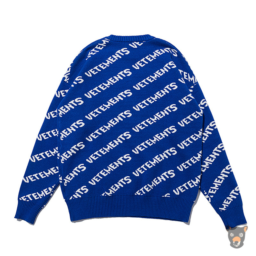 Джемпер Vetements "All-Over Logo"