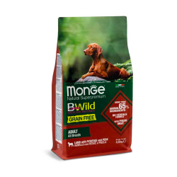 Monge Dog All Bwild GF Lamb - беззерновой корм для собак (ягненок, картофель и горох)