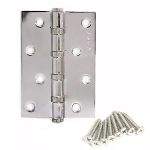 Петля УНИВЕРСАЛЬНАЯ AVERS 100*70*2.5-B4-CR (хром) АВЕРС(12/96) (00003286)