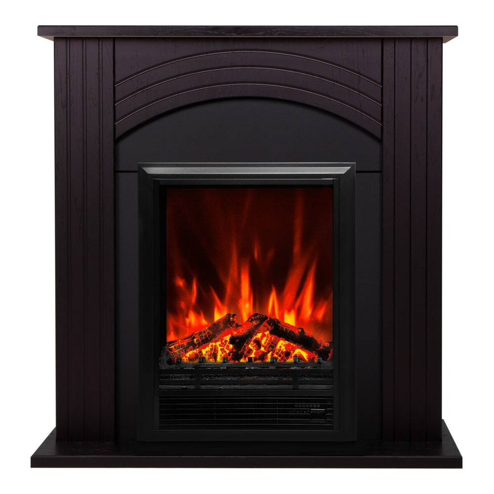 Электрокамин RealFlame Hanna DN орех с очагом Eugene