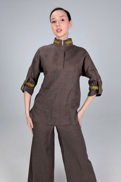 Костюм с чувашской вышивкой