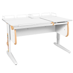 Растущая парта  Дэми СУТ 25 с задними полками СУТ.15.210 (1200×880 мм)