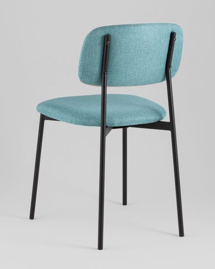 Стул Майло рогожка мятный